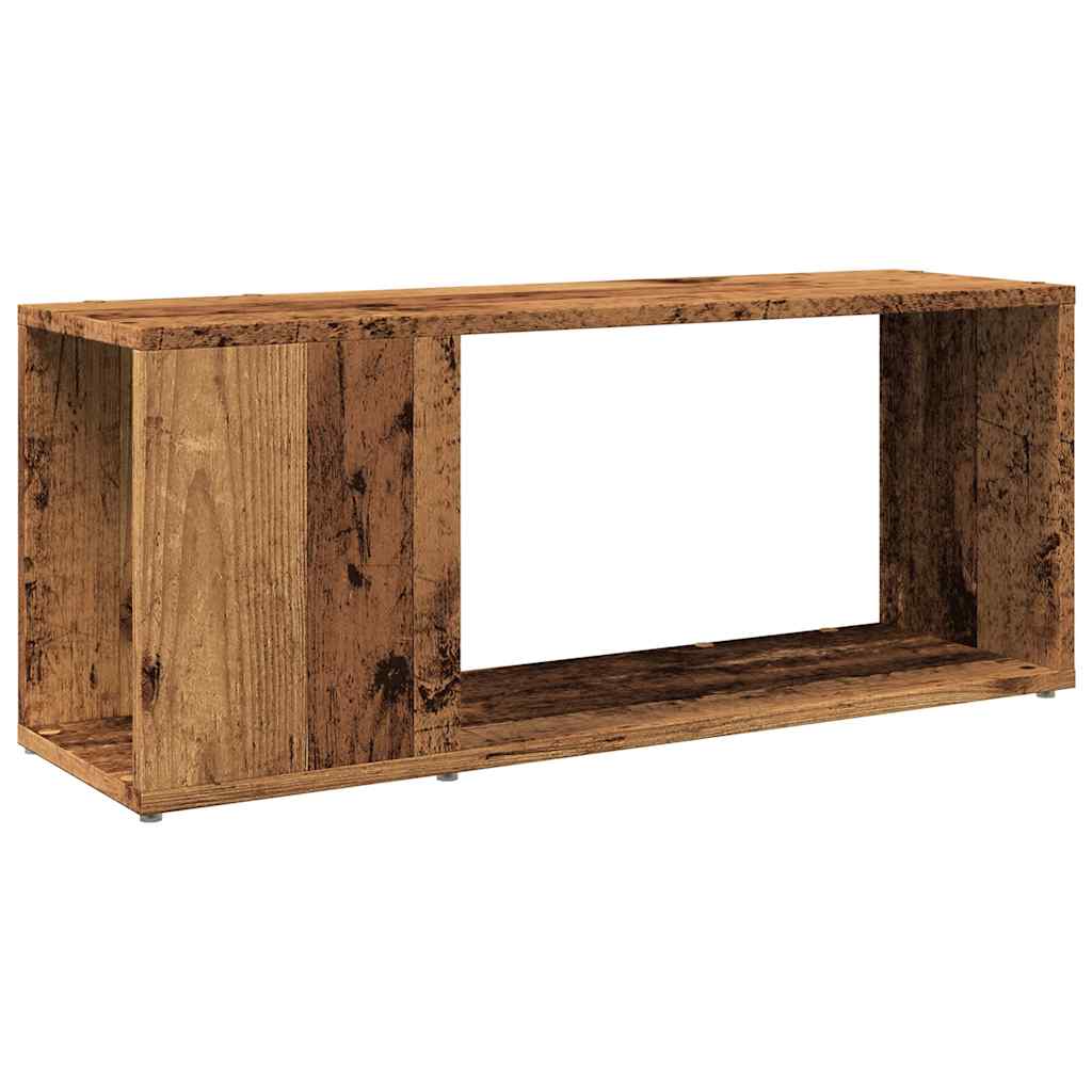 TV Stand Rustic Wood Look 80 x 24 x 32 cm Engineered Wood