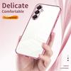 For Samsung Galaxy A17 5G/A17 4G Case Electroplating Frame Soft TPU Phone Cover