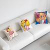 Cartoon CCandy CCandyS Pillow Case Cushion Cover Soft Cute Throw Pillow Case For Car Sofa Pillowcase Polyester With Zipper
