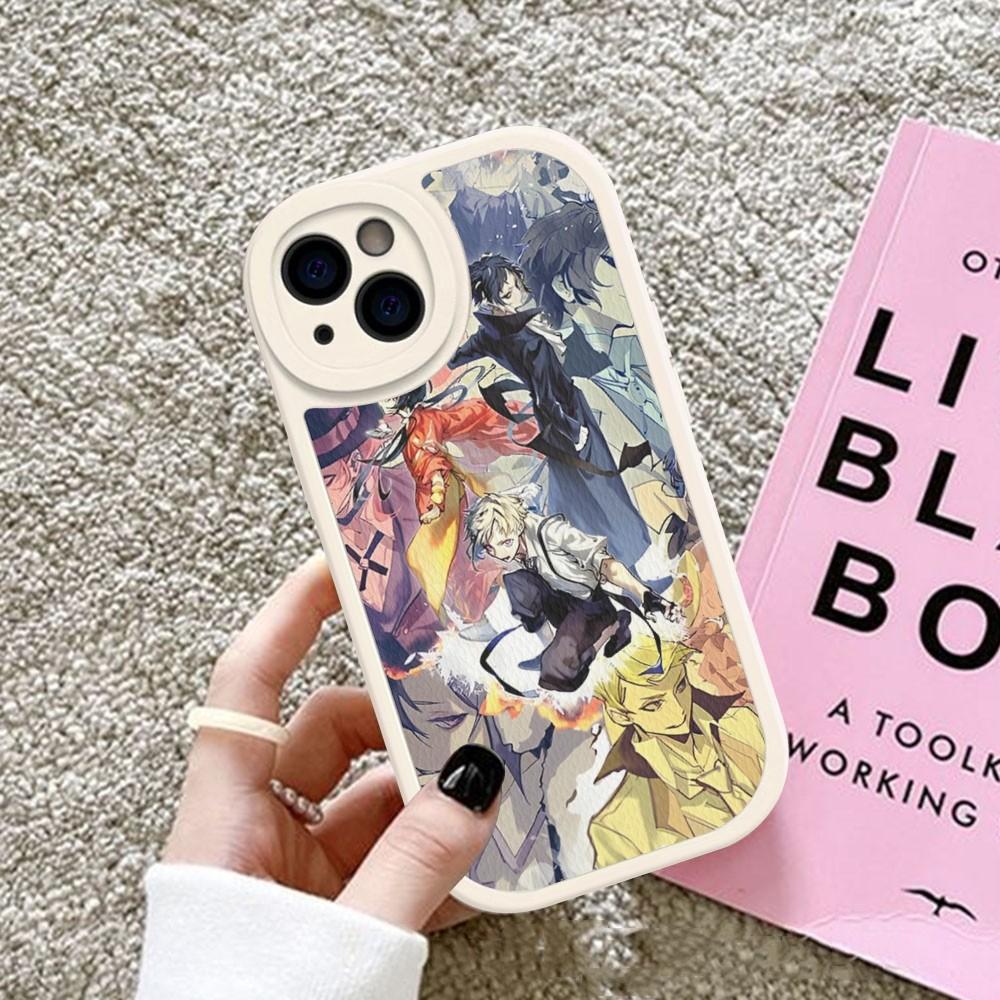Anime Bungou Stray Dogs Phone Case Hard Leather For iPhone 14 13 12 Mini 11 14 Pro Max Xs X Xr 7 8 Plus Fundas