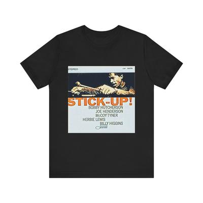 Bobby Hutcherson Stick-Up! Jazz Kurzarm T-Shirt Grafik Rundhalsausschnitt Unisex
