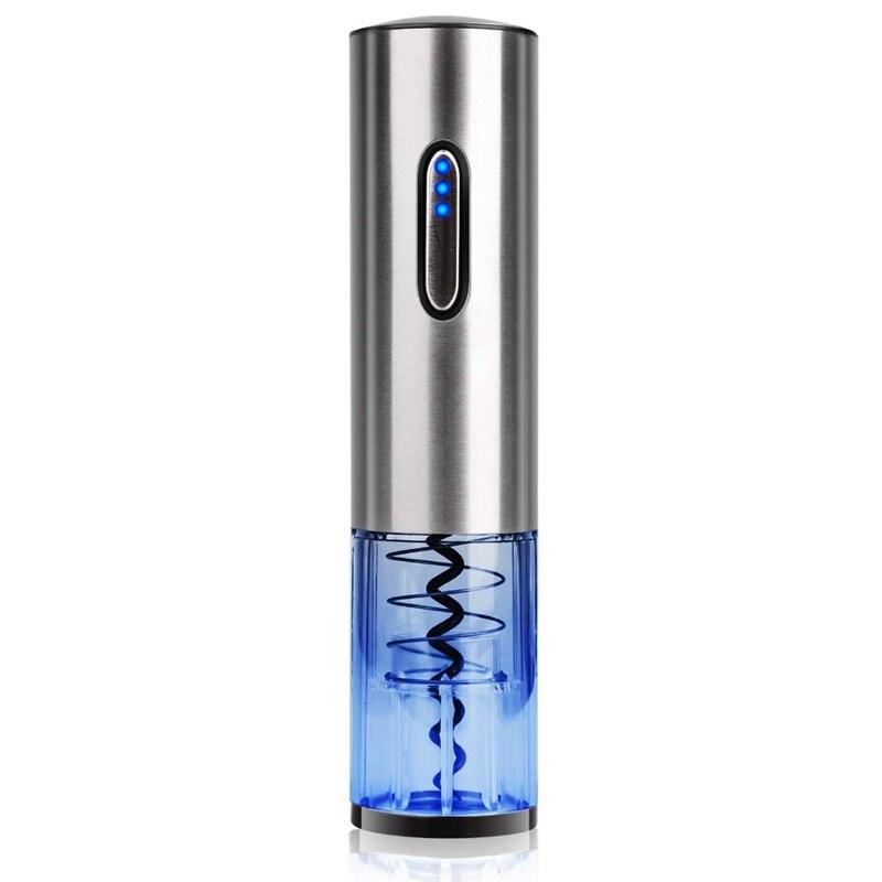 Electric Wine Opener Automatic Electric Corkscrew USB Battery Stainless Steel Wine Bottle Opener Bottle | Openings