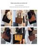 2025 New Leopard Print Women's Large Capacity Frosted Shoulder Tote - Versatile Retro Student Bag for Autumn/Winter
