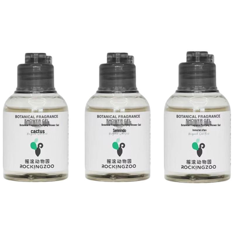 Rock Zoo Plant Fragrance Purifying Shower Gel