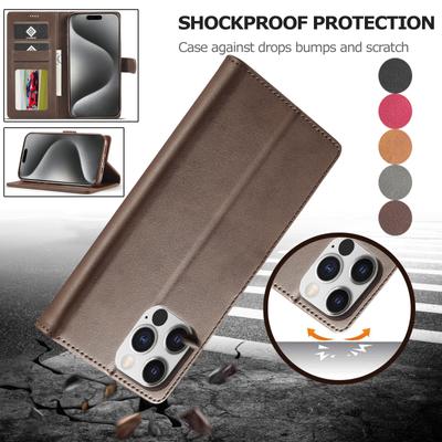LC.IMEEKE Deri Flip Kapak Telefon Kılıfı için Samsung S23 S22 S21 Ultra Artı S21 S20FE A13 A53 A14 A54 A52 /iPhone 15 14 13 12 11 Pro Max XS MAX XR 8 7