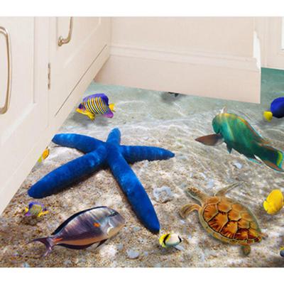 3d Beach Floor Wall Sticker Removable Mural Decals Vinyl Art Living Room Decors Buy At A Low Prices On Joom E Commerce Platform