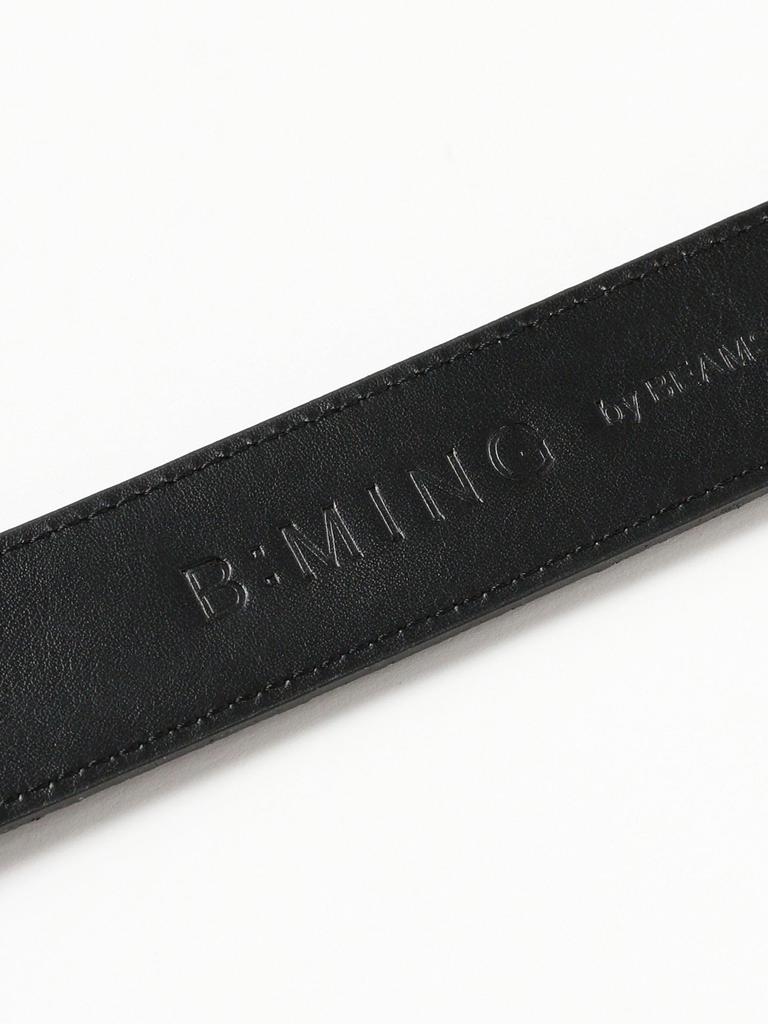 [B:MING LIFE STORE by BEAMS] Leather Belt, Velour Leather Dress Belt, 25SS, Men's, DARKBROWN, L