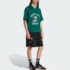 adidas Originals Og Graphic Dept. Maglia Moda Semplice Sport Manica Corta Maglia da Calcio Uomo Top Verde Foresta KD6251