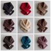 Trendy Children Knitted Scarf Elastic Winter Cross Muffler  for 2-8 Years Old