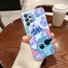 Clear Case For Samsung Galaxy A57 A37 A56 5G A36 Case A55 A54 A35 A26 A07 A17 A16 A06 A34 A15 Soft Shockproof Cover Ohana Stitch
