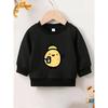 European Sizes Cute Potato Pattern Long-Sleeve Sweatshirt for Kids Aged 0-3, Perfect for Spring And Autumn