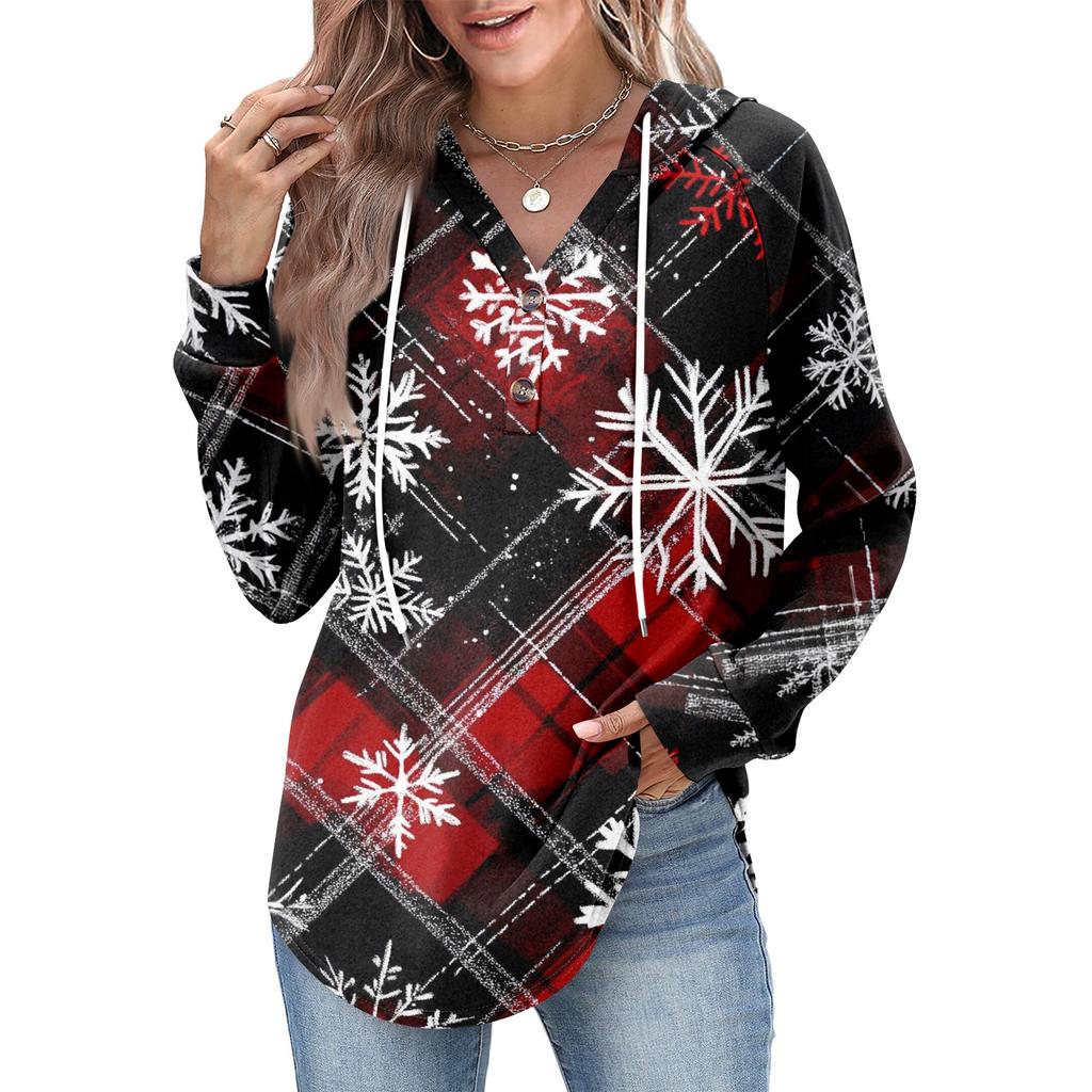 Women's Fashion Women's Lightweight Long Sleeve Pullover With Pockets Preppy Graphic Hoodie