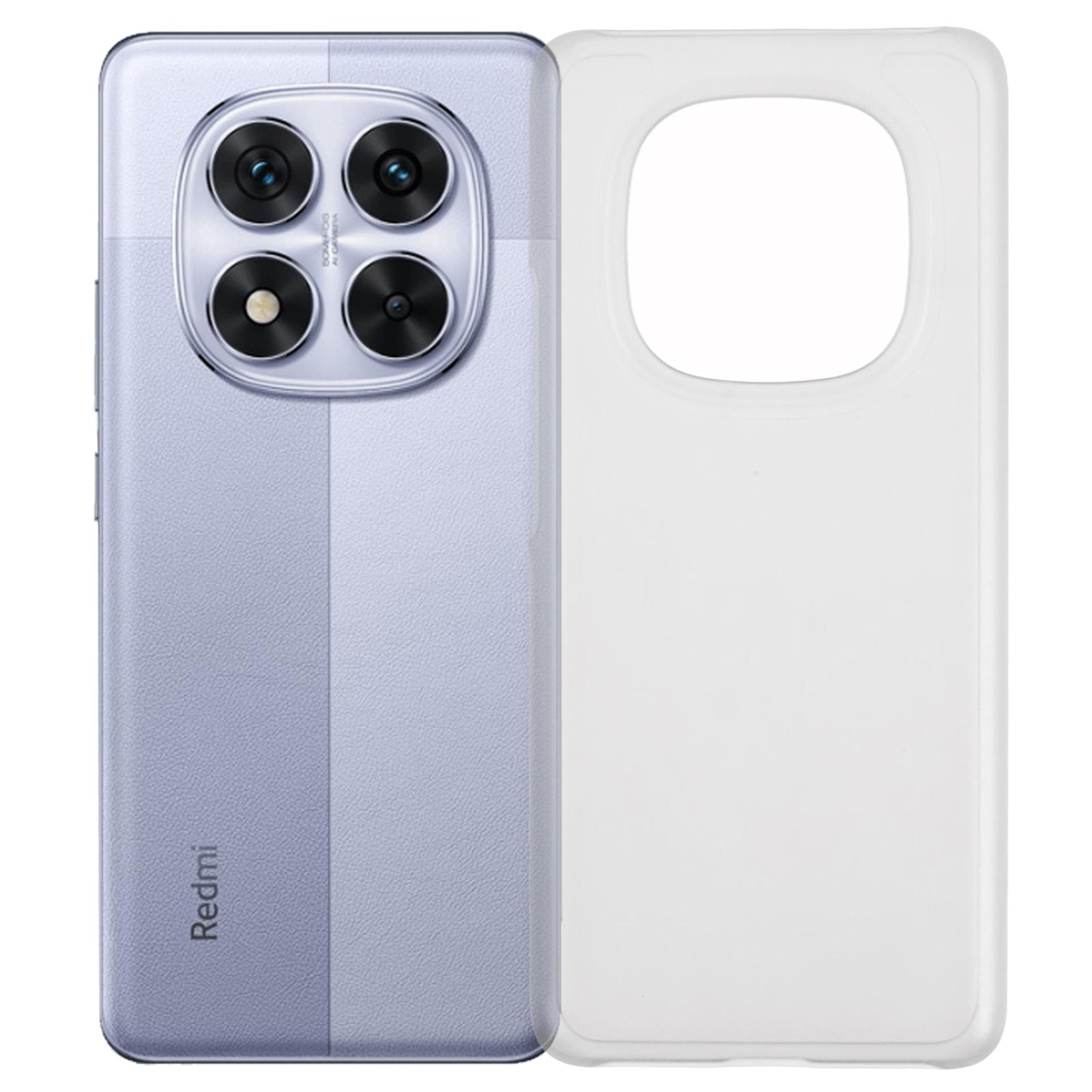 

For Xiaomi Redmi Note 14 Pro 5G/Poco X7 5G Case Hard PC Frosted Minimalist Phone Cover Transparent