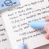 4pcs Pocket Gel Pens Set 0.5mm Ballpoint Smooth Black Ink for Office And School Writing