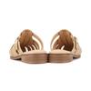 Barbara Leather Fisherman Detail Semi Dress Mule 2cm 3 Colors Bbj181