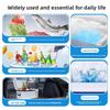 Reusable Ice Box PE Ice Crystal Box Refrigeration Keep Fresh Picnic Cooler Box Durable Air Conditioning Fan Ice Crystal Box