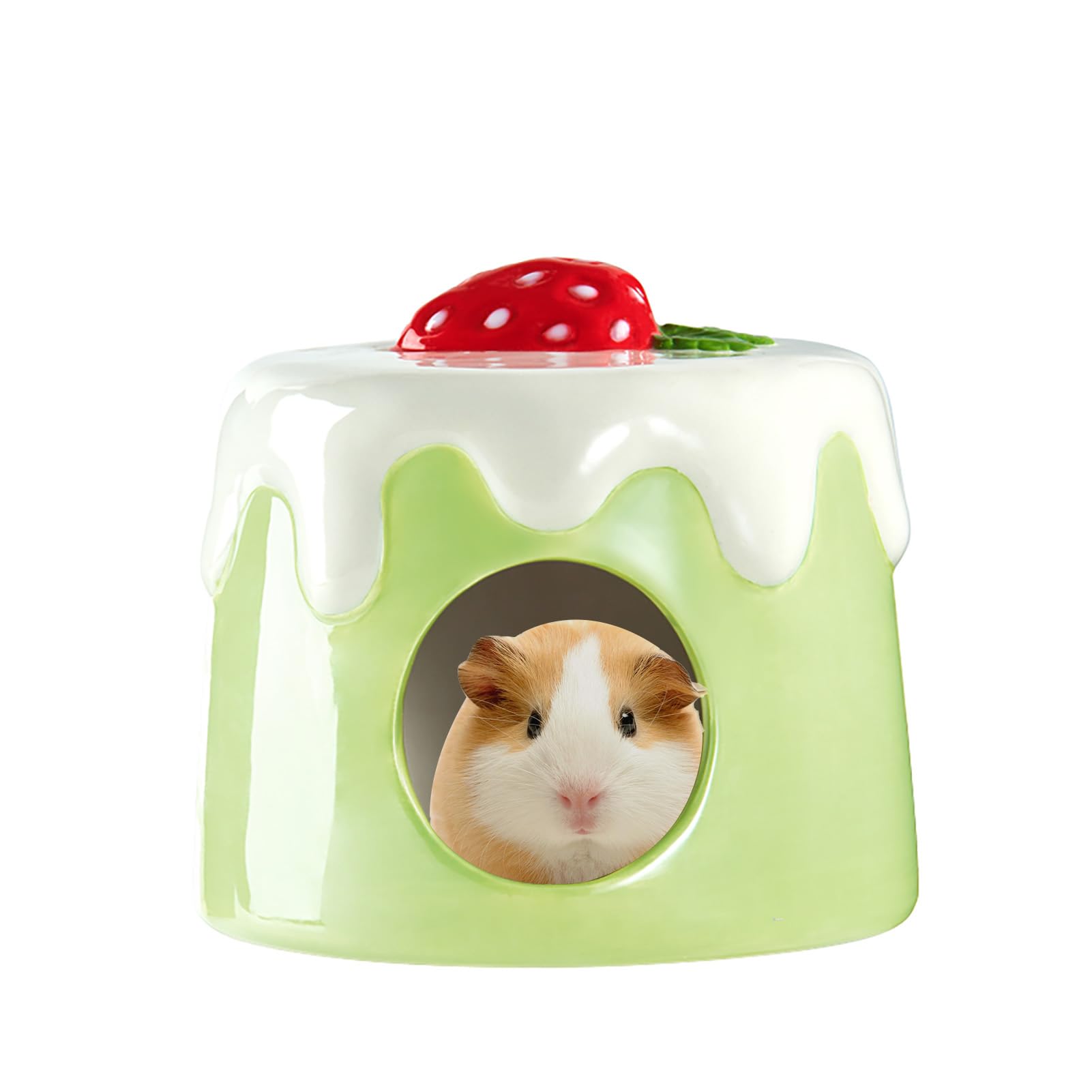 

Цей великий неглазурований керамічний будиночок для хом яків ідеально підходить для дрібних тварин, таких як хом яки, хом яки і навіть дрібні домашні тварини. Він має крутий, пудинговий наповнювач