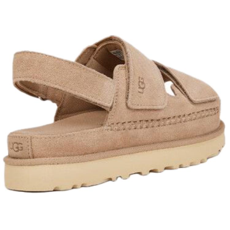 UGG Golden Family Two-Layer Cowhide Open-Toe Fashion Slide Sandals Women Sandals 1141493-SAN