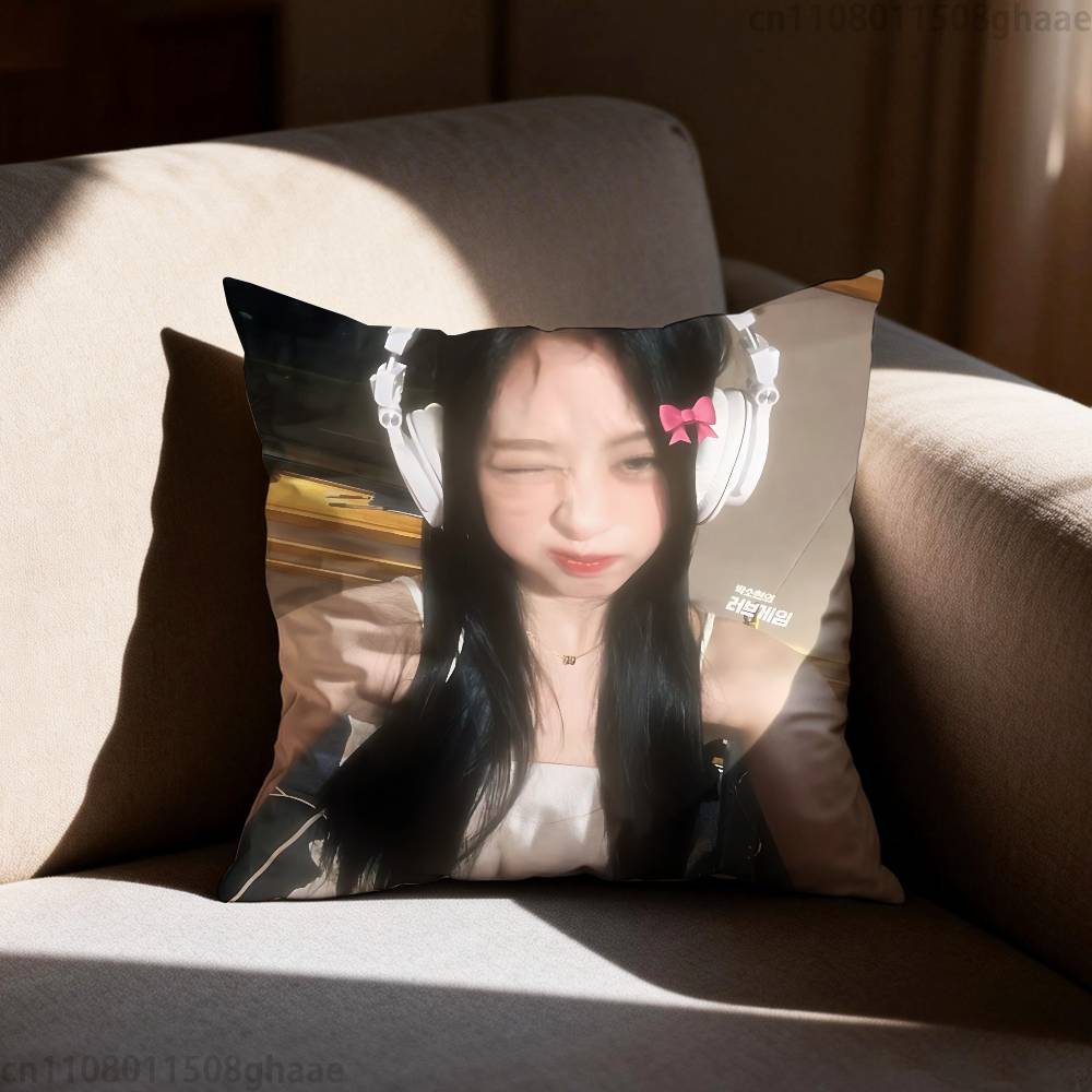 Cute Singer AAhyeon Pillowcase Casual Style Decoration Suitable for Home Decoration Excluding Pillow Core