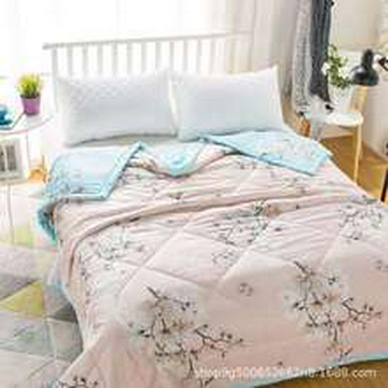 Washed Cotton Summer Quilt: Lightweight Air Conditioning Blanket for Spring, Autumn, and Summer - Single, Double, or Children's Size