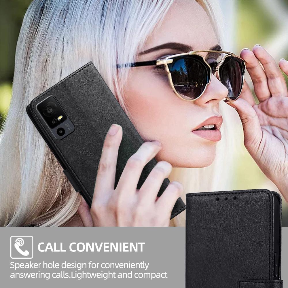 Retro vyklápěcí peněženkové pouzdro pro Tecno Spark 10 10C Pova 4 Camon 20 Pro Infinix Smart 7 TCL 40 SE 403 505 Kryt PU kůže Pouzdro Slot na karty Nárazník telefonu