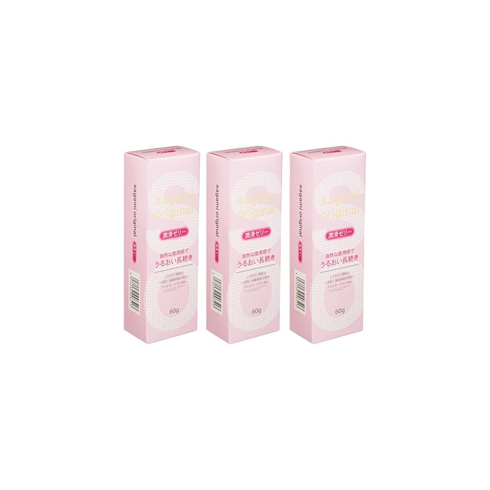 Sagami Original [] Lubricating Jelly, Water-soluble, 60g x 3+