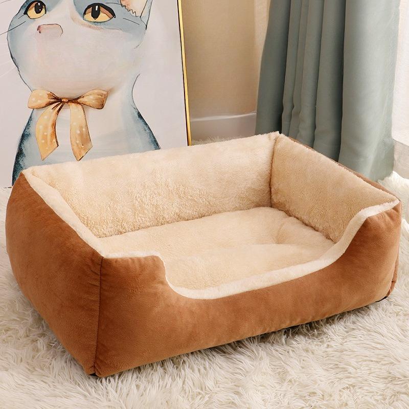 Winter Warm, All-season Plush Cat Pads for Cat and Dog Beds, Washable and Bite-resistant, Small, Medium and Large Dog Bed Pads