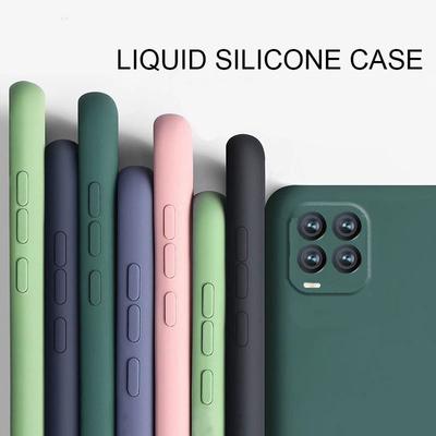 Miękki płynny silikonowy futerał na telefon do Samsung Galaxy A24 A14 A34 A54 A13 A33 A53 A23 A12 A22 A52 4G Redmi 12 12C 10 10C uwaga 12 11 Pro + 5G 11s