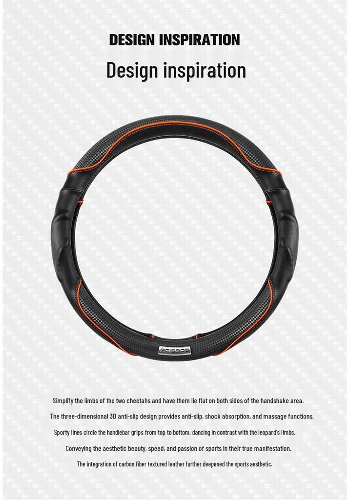 Sportlenkradabdeckung aus Kohlefaser für Herren: Rutschfest, Atmungsaktiv, Ganzjahres-, Universell, High-End.
