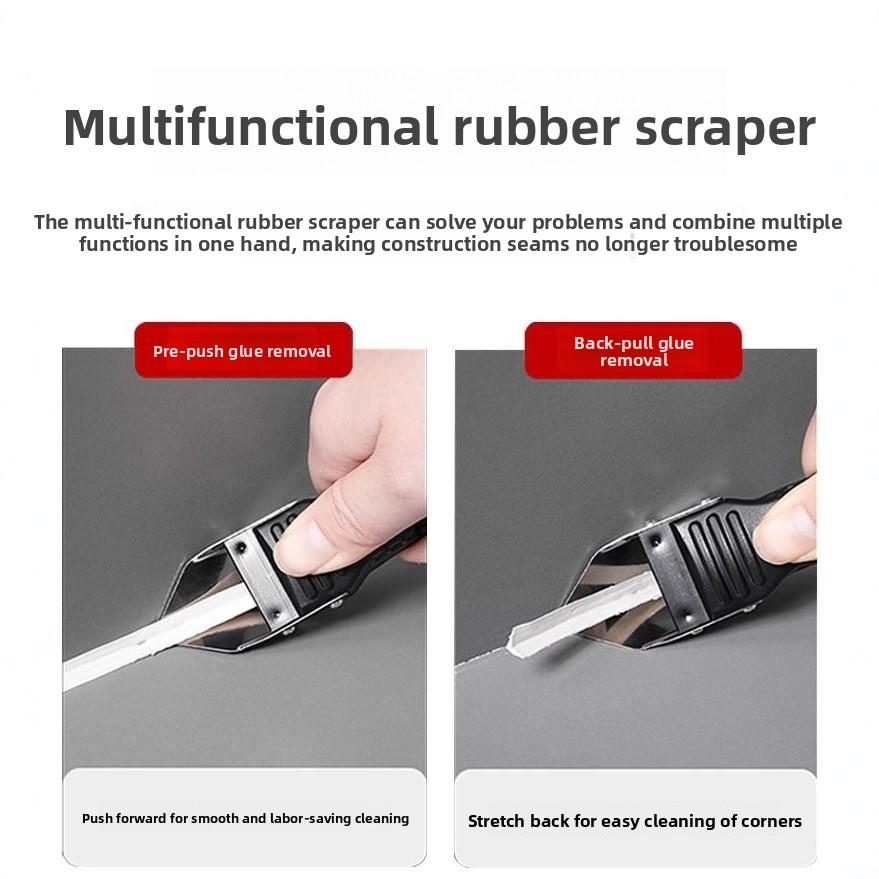 

5-in-1 Metal Caulk Removal Tool Set Seam Scraper Sealant Cleaner Window Sill Cleaner Kitchen Bathroom Sink… More