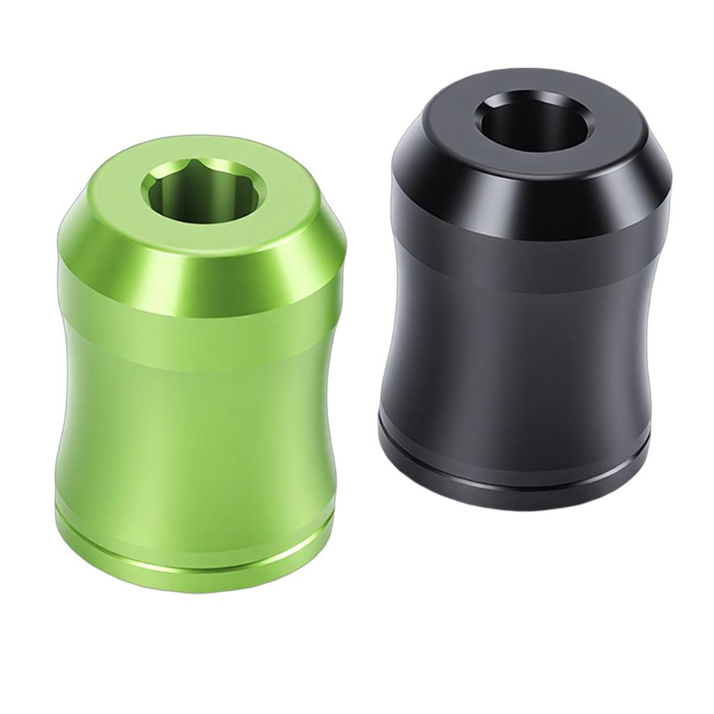 2 Pcs Screwdriver Head Magnetic Ring High Hardness Strong Magnetic Screw Ring for 6.35mm Hex Shank Bits