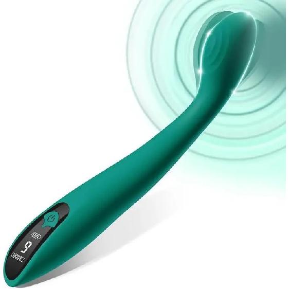 Wholesale Pleasure Products USB Rechargeable 9 Frequencies G-spot Clitoral Vibrator Female Masturbation Massager LCD Display