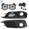 For 2016 2017 2018 Honda Civic 2/4 Door Fog Lights w/Switch Kits Left&Right Side