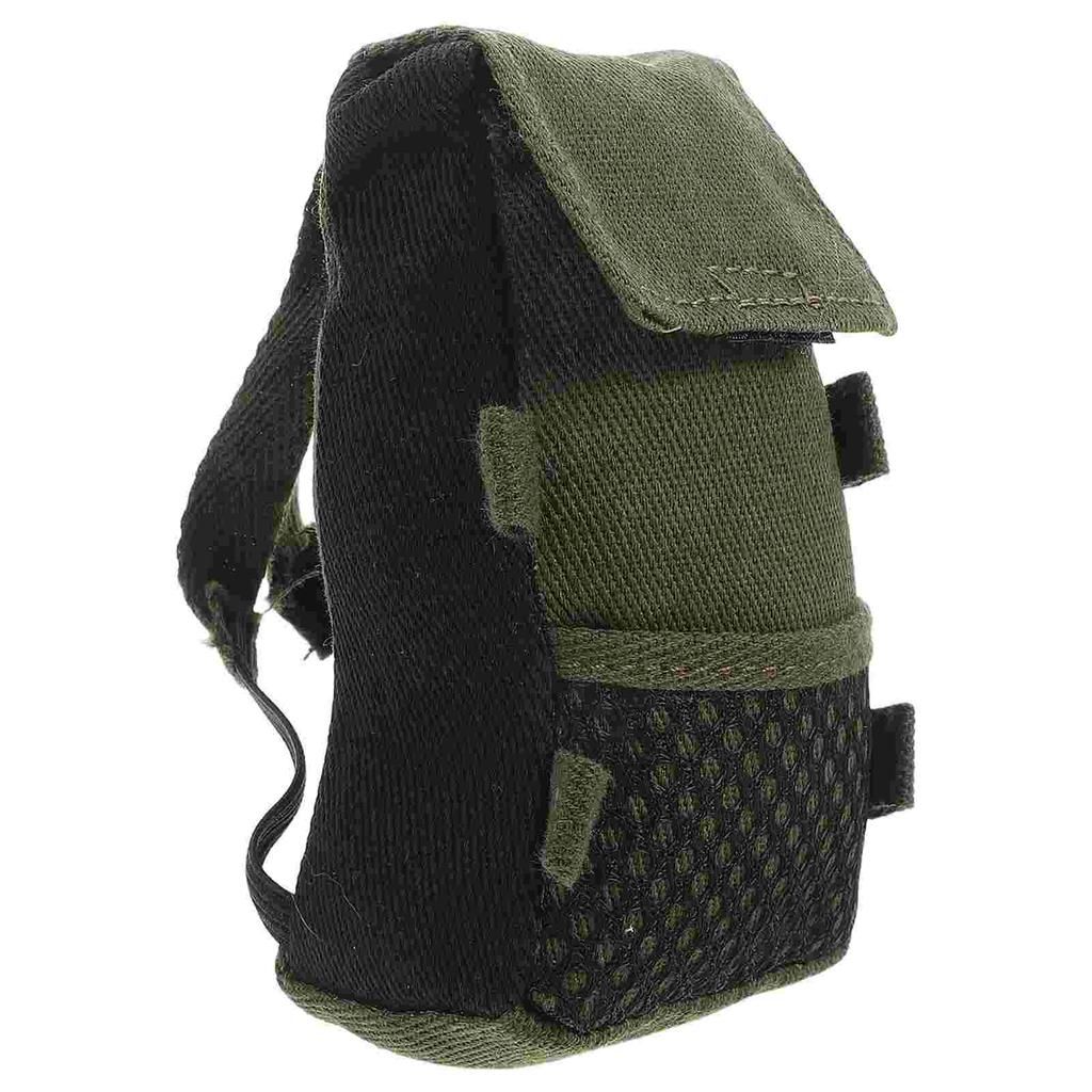 Soldier Backpack 1/6 Scale Backpack Tennis Bag Action Figure Accessories Miniature Sports Bag Pretend Play Toy For Kids And