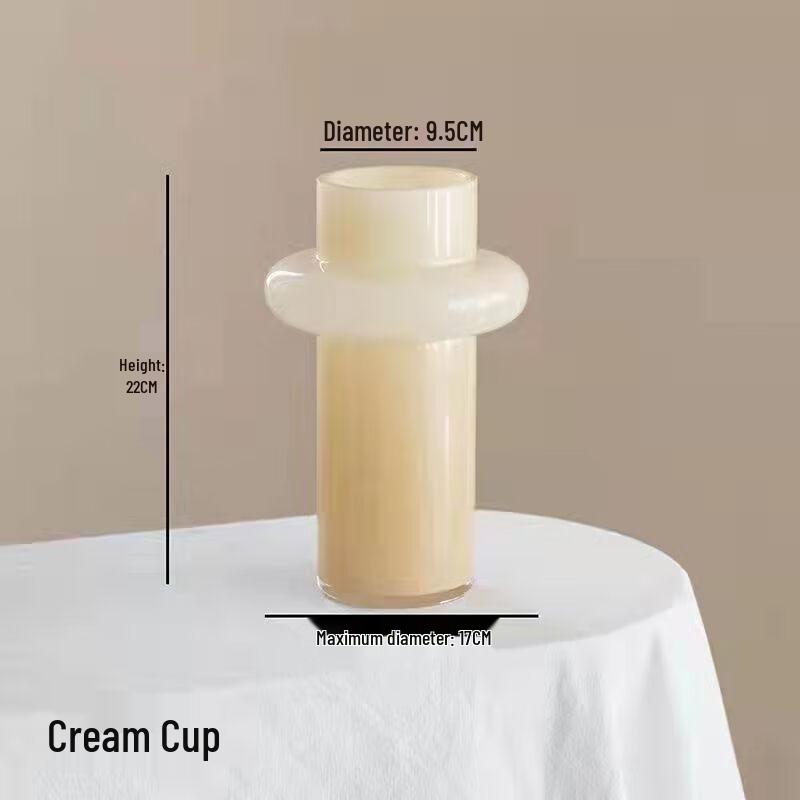 French Cream Style Decorative Vase