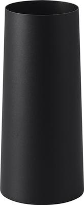 Yamazaki Jitsugyo Adhesive Cleaner Stand L Vertical Black Approx. W7.5 X D7.5 X H17cm Tower Adhesive Cleaner for Clothes Mini Storage Case Entrance