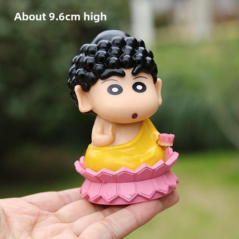 Shinchan Crayon Lotus Robe Pvc Statue For Office And Home Decorations Gifts