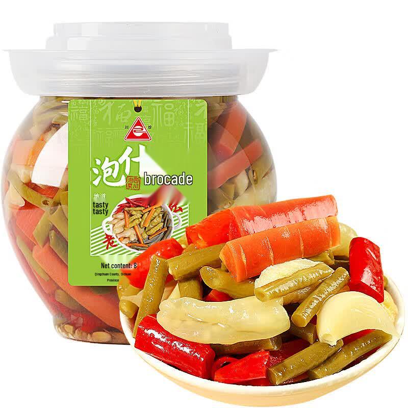 Chuanzhen 800g Pickled Mixed Vegetables with Chili