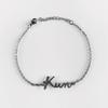 Kpop Nct Member Signature Bracelet  Color Stainless Steel Chain Bracelets For Women Fans Jewelry Accessories