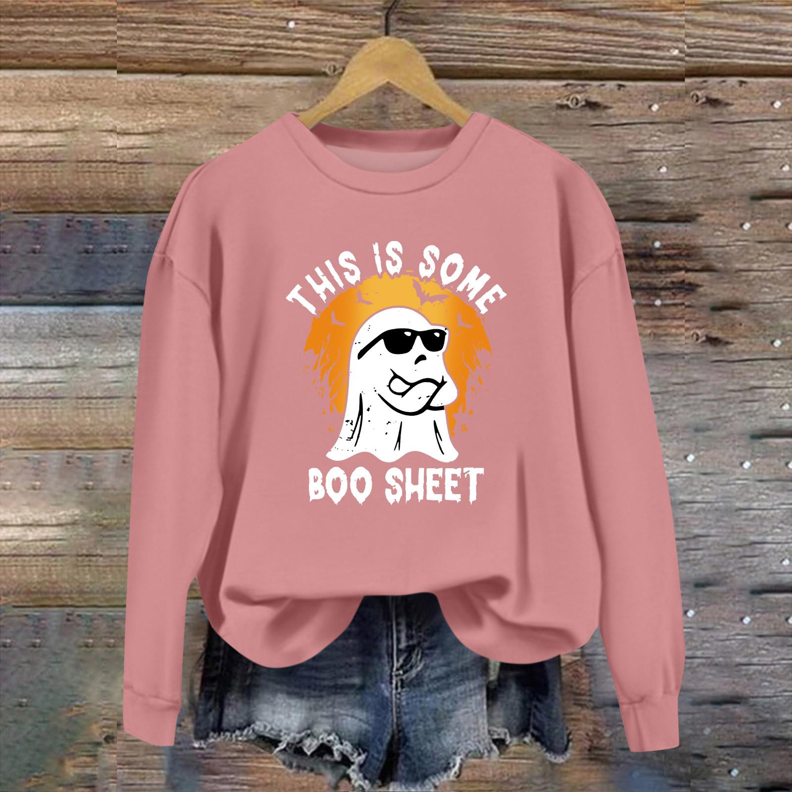 

Женские осенне-зимние топы, женская толстовка с длинными рукавами, повседневные флисовые топы с круглым вырезом, свободный крой, половер M розовый