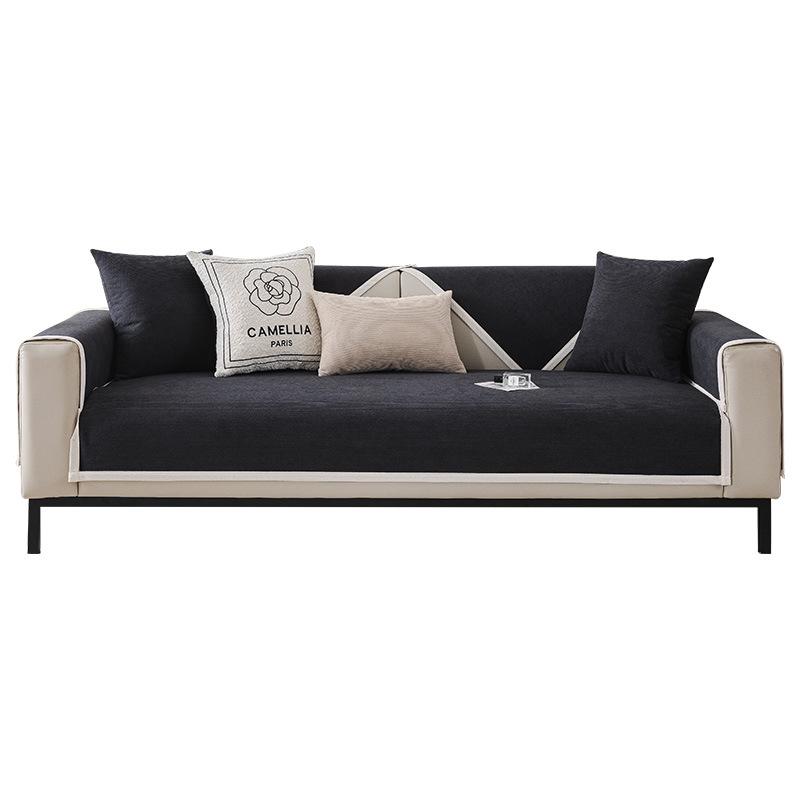 Waterproof Urine-Proof Sofa Cushion, Universal In All Seasons, Non-Slip And Dirt-Resistant Pet Seat Cushion, Solid Color Anti-Cat Scratch Sofa Cover
