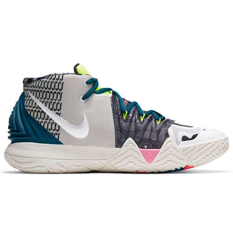 Nike Kyrie Hybrid S2 EP What The Neon Unisex Sneakers Multi-Color Vast-Grey Sail CT1971-002