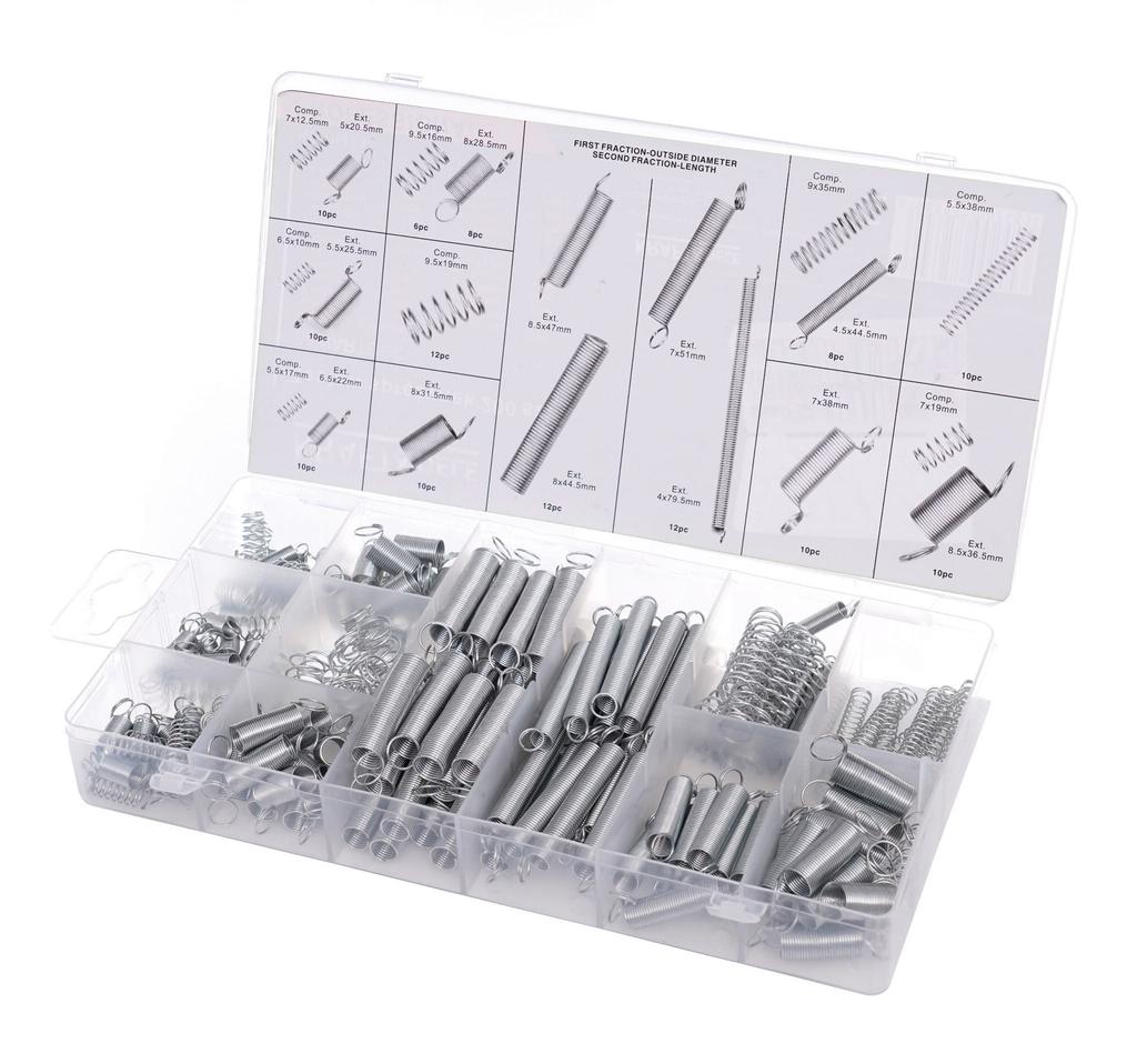 Zestaw sprężynek 200szt. KD10483