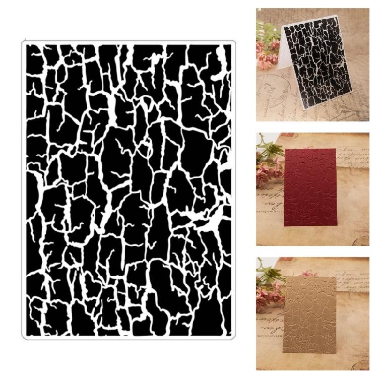 Decorative Plastic Embossing Mould for Handmade Cards and Scrapbooking Sturdy Craft Tool