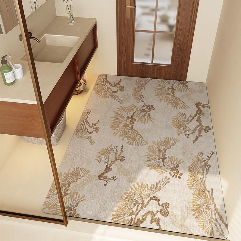 Bathroom Non Slip Floor Mat Bathroom Kitchen Floor Mat Simple Household Toilet Door Mat