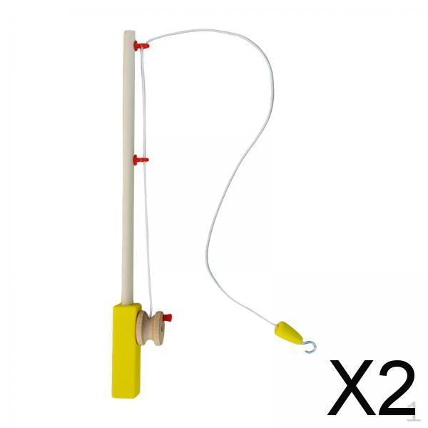 

2x Детские удочки Игрушка Развитие мелкой моторики Интерактивная Игра для детского сада Веселая игра для