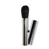 Hakubundo Kumano Brush Portable Face 100 Natural Hair Powder Cap Touch-Up Travel Carry Compact Blush Aluminum Made Japan