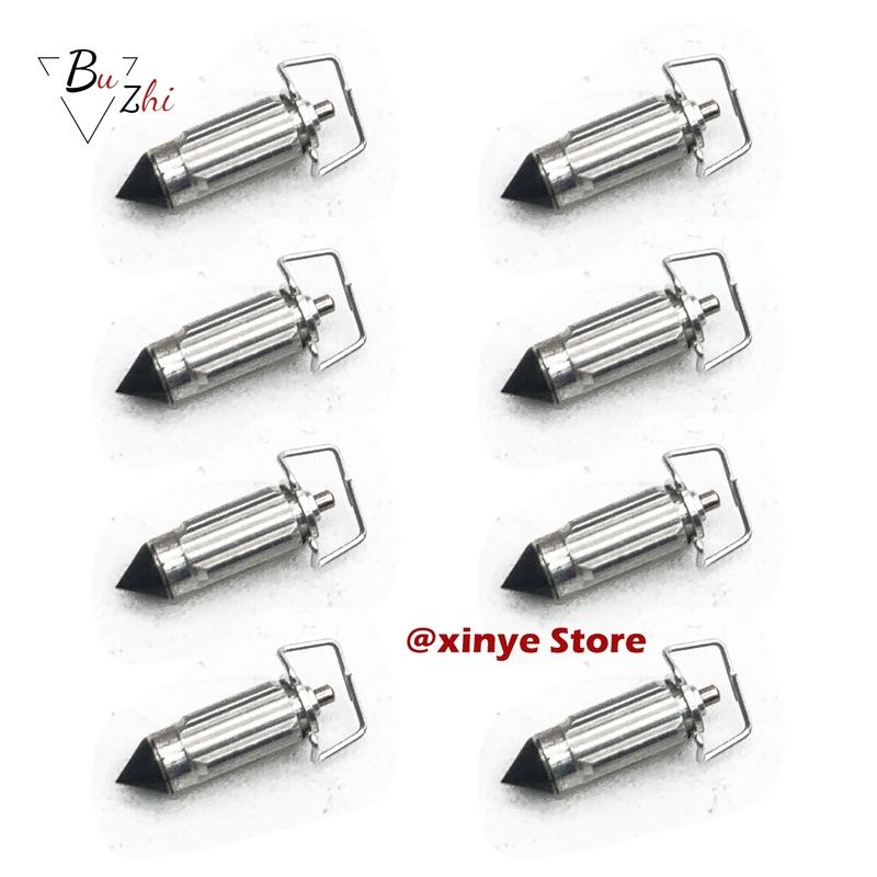 Carburetor Float Needle Valve Part for 50cc 70cc 90cc 100cc110cc and 125cc 2 Stroke Engines CG110 PZ19 PZ16 CG 1100 PZ 19 16