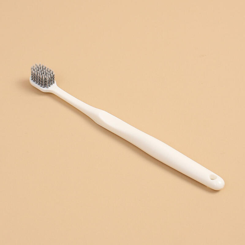 Crevice Brush Fine Bristles Toothbrush (White)