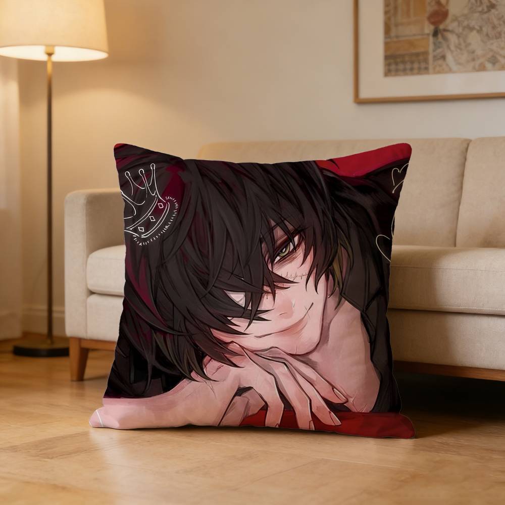 Towa S-Slow D-Damages Pillow Case Pattern Printed Pillowcase For Living Room Sofa Cushion Cover